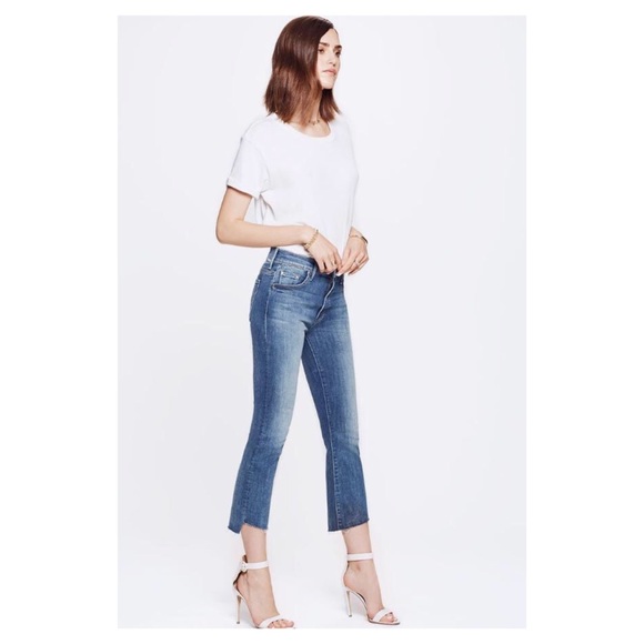 MOTHER Denim - MOTHER Insider Crop Step Fray ~ Not rough enough✨